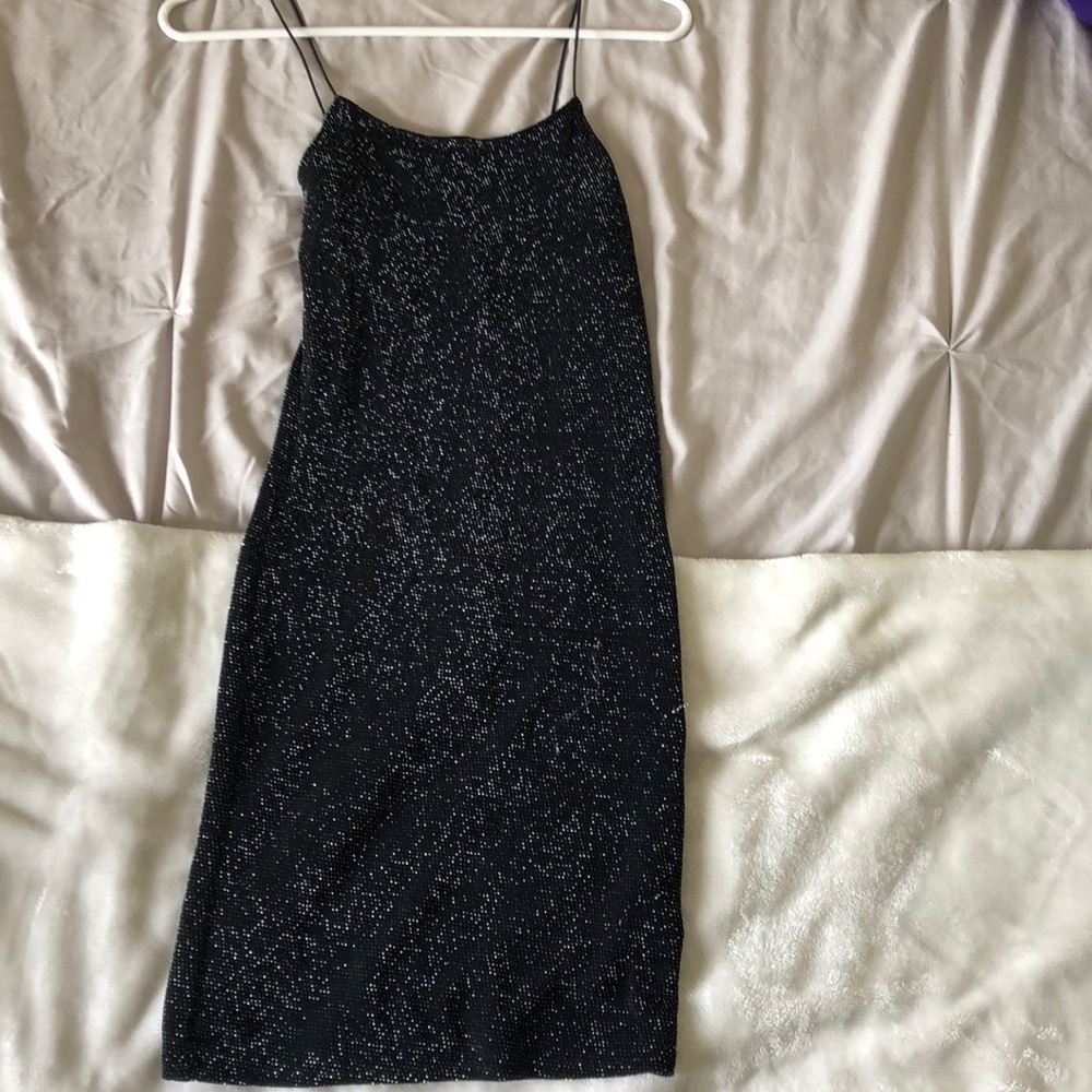 black dress